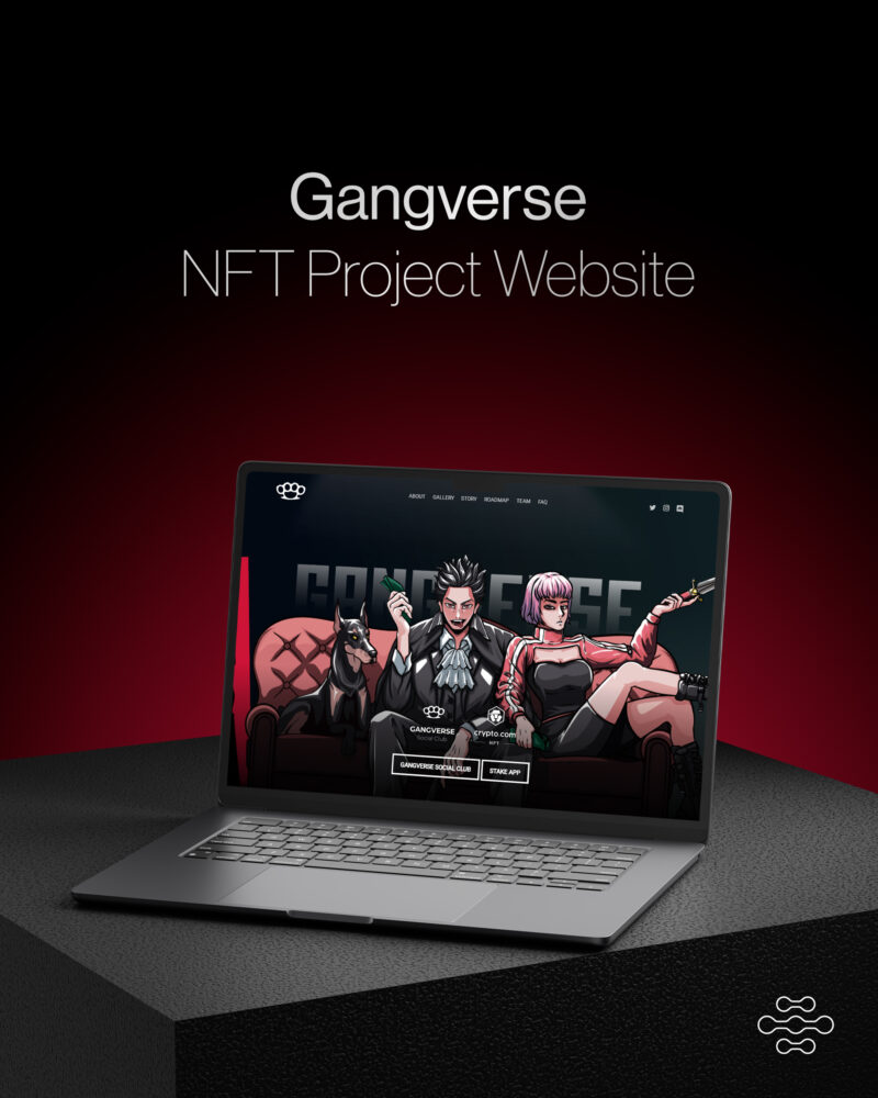 Gangverse - NFT Project Website