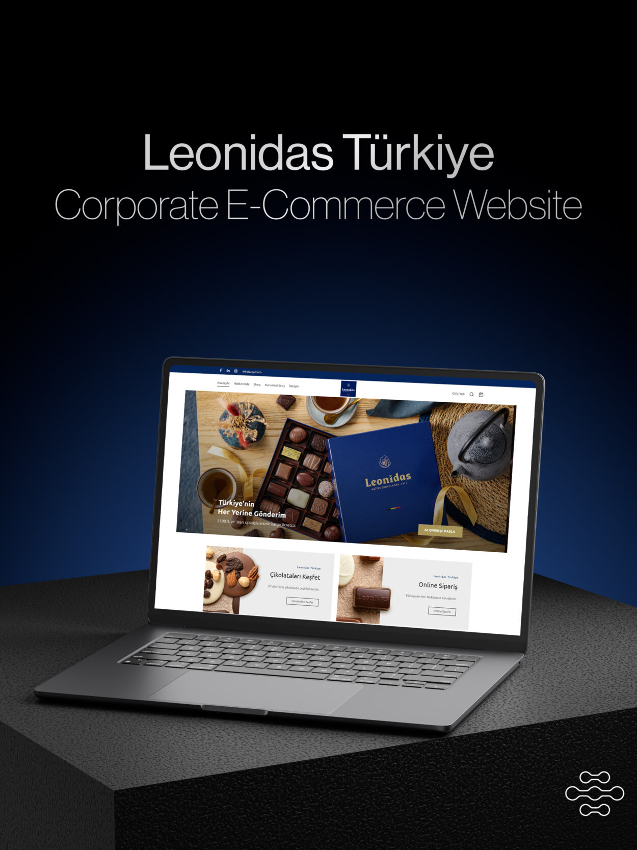 Leonidas Türkiye - Corporate E-Commerce Website